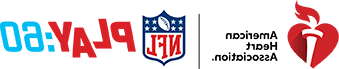 American Heart Association and NFL PLAY60 logo